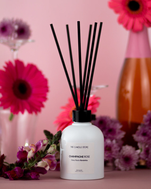 Difusor de Varetas Champagne Rose 200ml — foto da loja oficial